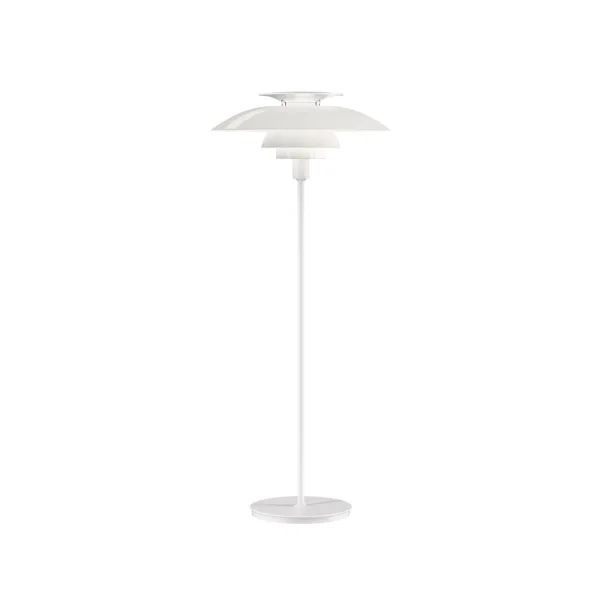 Louis Poulsen PH 80 dimbaar vloerlamp Wit-wit opaalglas