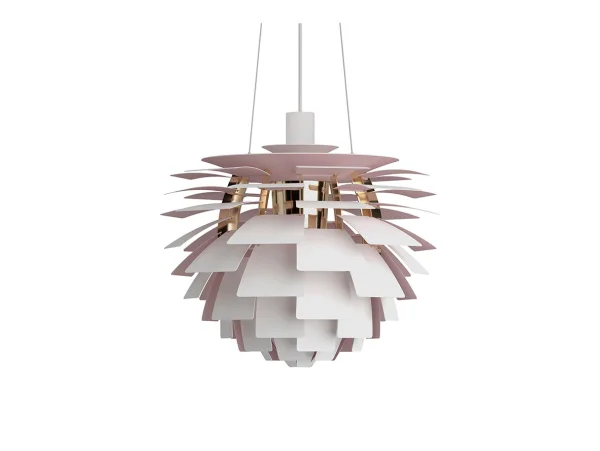 Louis Poulsen - PH Artichoke Hanglamp Anniversary Ø480 Matt White/Pale Rose