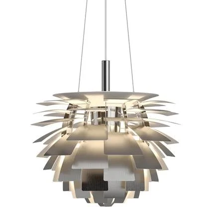 Louis Poulsen PH Artichoke hanglamp Ø48 LED roestvrijstaal