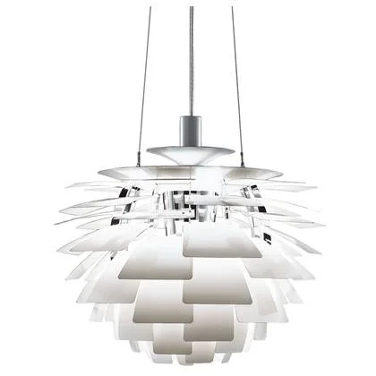 Louis Poulsen PH Artichoke hanglamp Ø48 retrofit wit