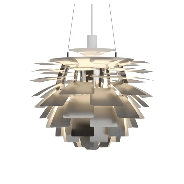 Louis Poulsen PH Artichoke hanglamp Ø60 cm Roestvrij staal