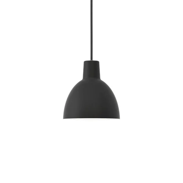 Louis Poulsen Toldbod 120 Hanglamp - zwart - Ø17 cm