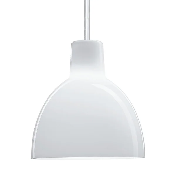 Louis Poulsen Toldbod 220 hanglamp Wit opaalglas