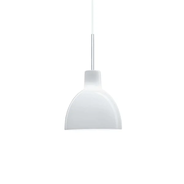 Louis Poulsen - Toldbod Glas Hanglamp Ø155 White Opal