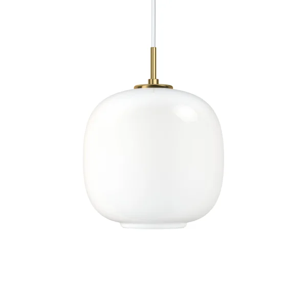 Louis Poulsen VL 45 Radiohus Glossy hanglamp - Acryl opaal wit - Ø 17,5 cm