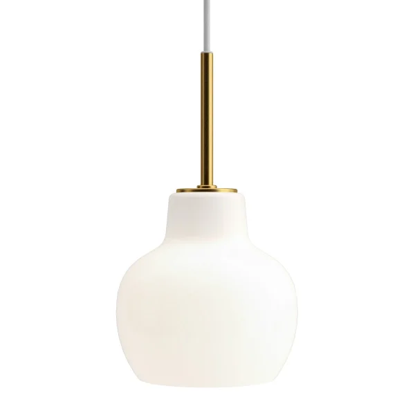 Louis Poulsen VL Ring Crown 1 hanglamp Messing-opaalglas