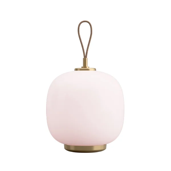 Louis Poulsen - VL45 Radiohus Portable Taffellamp Brass/Glossy Pale Rose