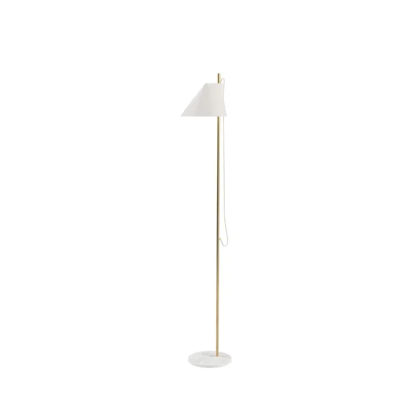 Louis Poulsen Yuh Vloerlamp - messing/wit