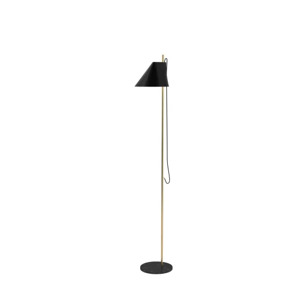 Louis Poulsen Yuh Vloerlamp - messing/zwart