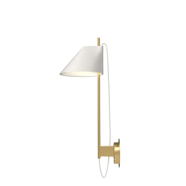 Louis Poulsen Yuh Wandlamp - messing/wit