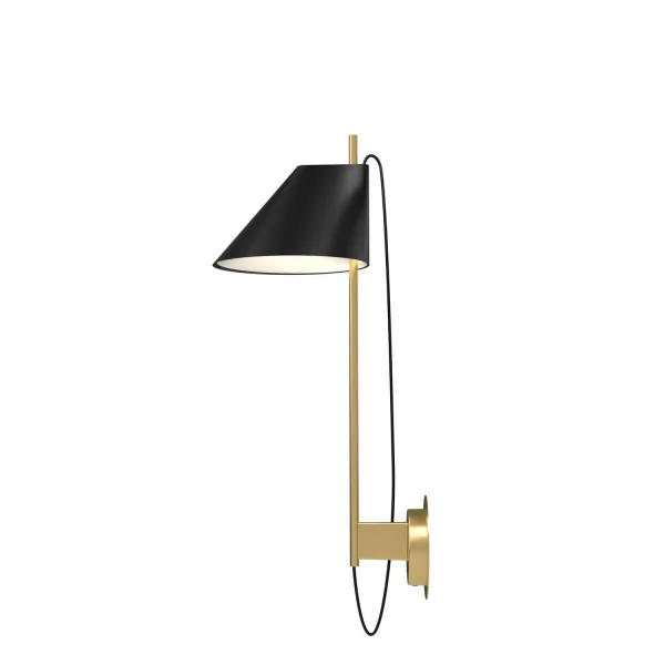 Louis Poulsen Yuh Wandlamp - messing/zwart