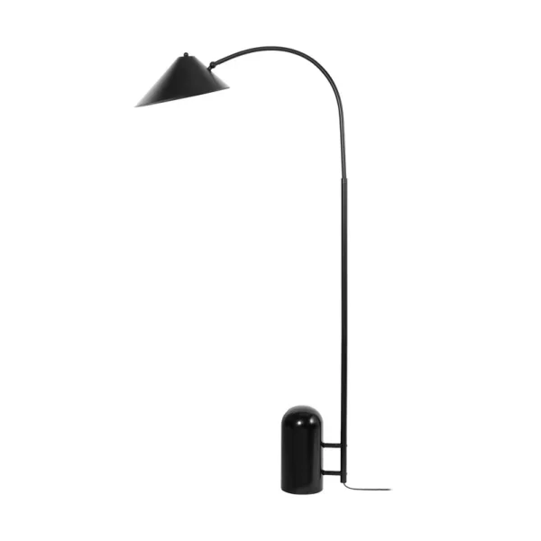 Lucande - Alviero vloerlamp 157 cm marmer zwart