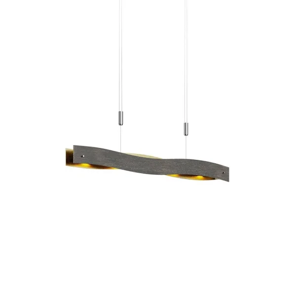 Lucande - Ebu Hanglamp Black/Gold