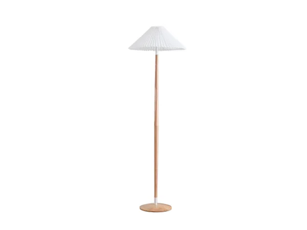 Lucande - Ellorin Vloerlamp White/Wood