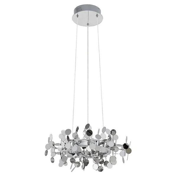 Lucande - Glimmo LED Hanglamp Chrome