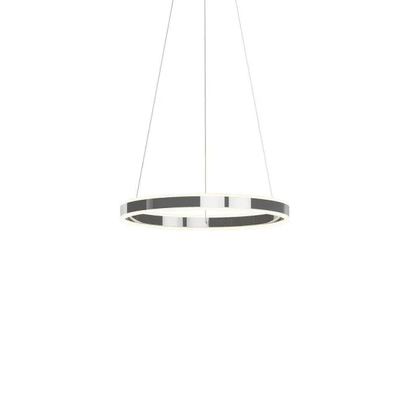 Lucande - Lyani Hanglamp Ø50 Chrome/White