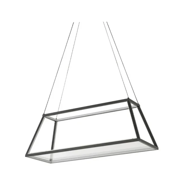 Lucande - Mensola LED Hanglamp Zwart