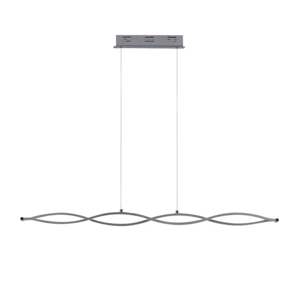 Lucande - Roan Hanglamp White/Chrome/Silver