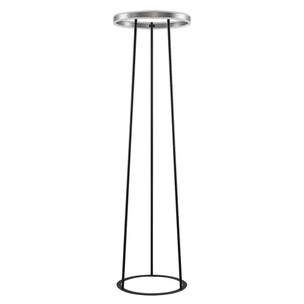 Lucande - Seppe LED Vloerlamp Nickel