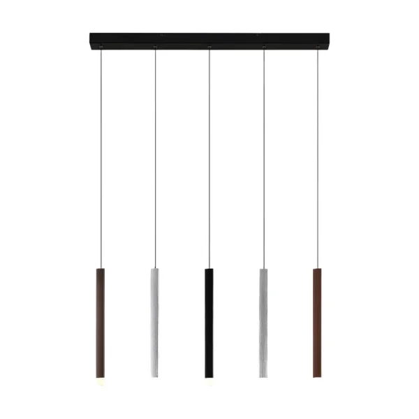 Lucande - Stoika LED 5 hanglamp Multi