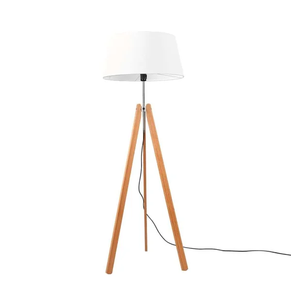 Lucande - Thea Vloerlamp White/Oak