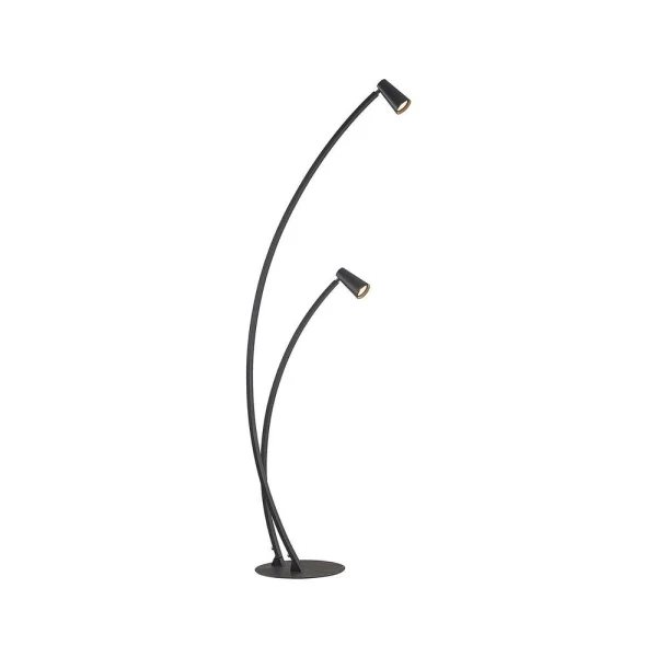 Lucande - Velanoris Vloerlamp Black