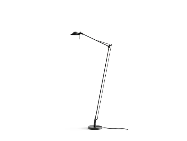 Luceplan - Berenice Staande Lamp Zwart Metal/Zwart