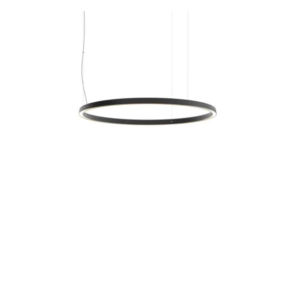 Luceplan - Compendium Circle LED Hanglamp Ø110 Black