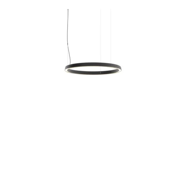 Luceplan - Compendium Circle LED Hanglamp Ø72 Black