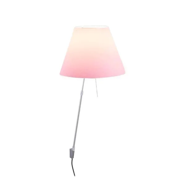 Luceplan Costanza D13 a muurlamp edgy pink