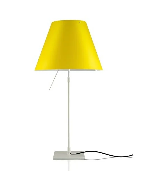 Luceplan - Costanza Tafellamp Alu/Smart Yellow