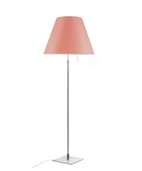 Luceplan - Costanza VloerLamp Alu/Edgy Pink