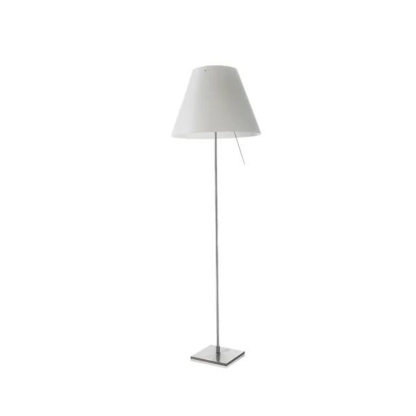 Luceplan - Costanza VloerLamp Alu/Mistic White