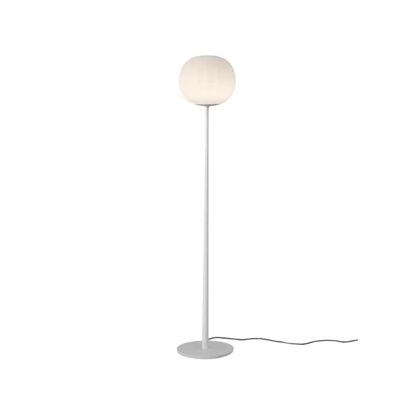 Luceplan Lita vloerlamp ø30 cm, wit onderstel