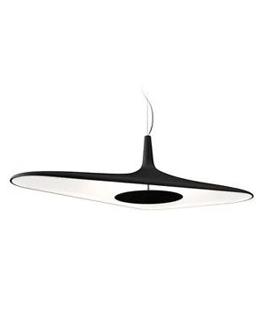 Luceplan - Soleil Noir Plafondlamp 185 Zwart