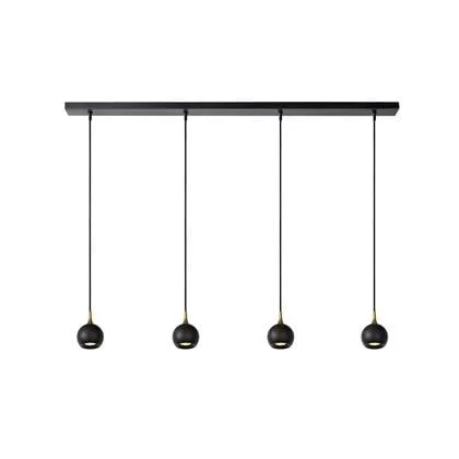 Lucide FAVORI Hanglamp 4xGU10 - Zwart