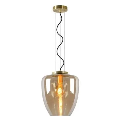 Lucide FLORIEN Hanglamp 1xE27 - Amber