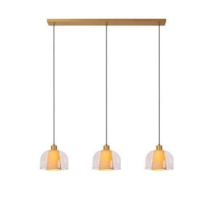 Lucide GUNHILD Hanglamp 3xE27 - Transparant