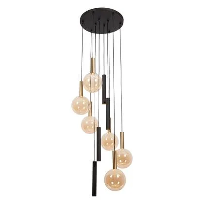 Lucide JOSIANE Hanglamp - Zwart