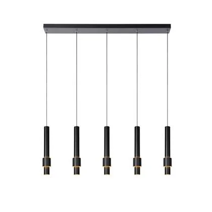 Lucide MARGARY Hanglamp 5xGeïntegreerde LED - Zwart