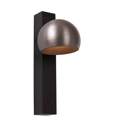 Lucide Premium ESFERA Wandlamp - Grijs ijzer