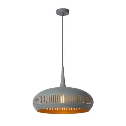 Lucide RAYCO Hanglamp 1xE27 - Grijs