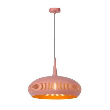 Lucide RAYCO Hanglamp 1xE27 - Roze