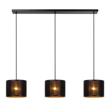 Lucide TAGALOG Hanglamp - Zwart