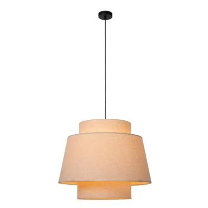 Lucide TRIBUTE Hanglamp 1xE27 - Beige