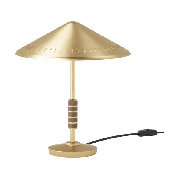 LYFA Governor 250 tafellamp Brass-walnut