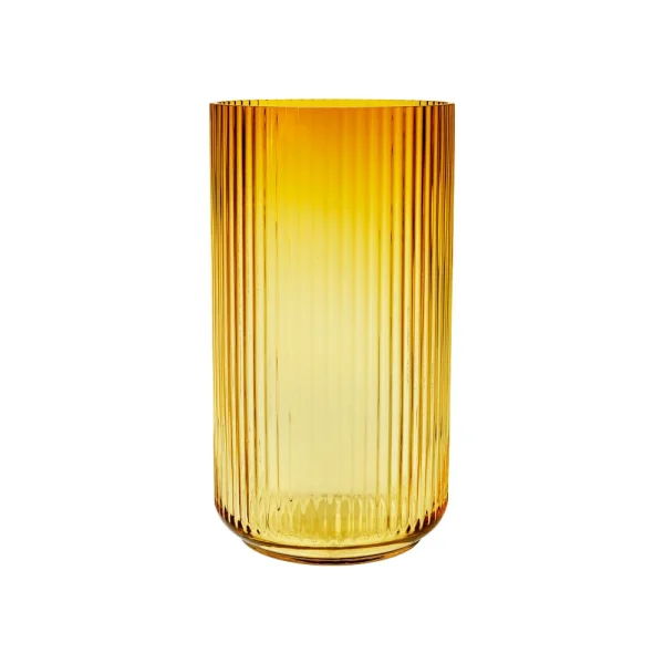 Lyngby Porcelæn Lyngby Vaas amber, 38 cm