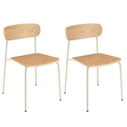 Macabane Set van 2 eetkamerstoelen Tom