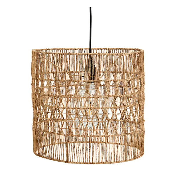 Madam Stoltz-collectie Jute Hanglamp naturel