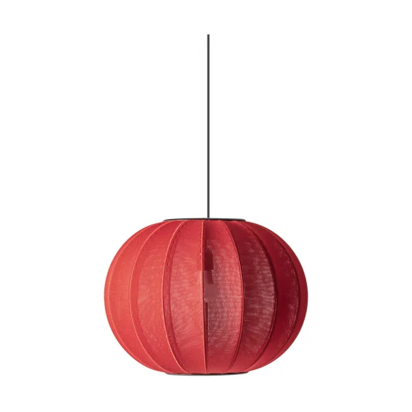 Made By Hand Knit-Wit 45 Round hanglamp Maple red